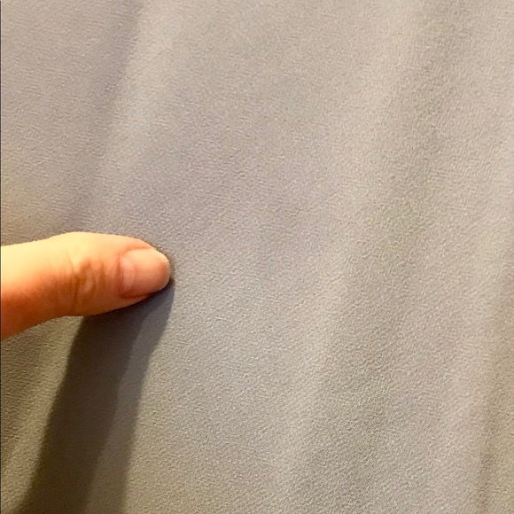 Vintage 90s long formal blue bridesmaid prom gown dress chiffon satin bow trim - Picture 4 of 6